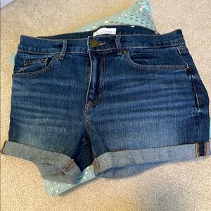 LOFT Dark Blue Jean Shorts